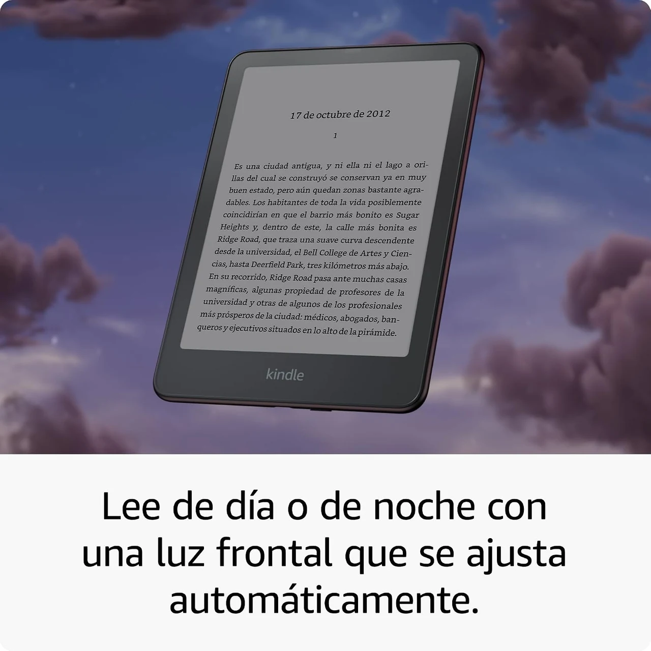 Kindle Paperwhite Signature Edition · 32 GB: luz que se adapta