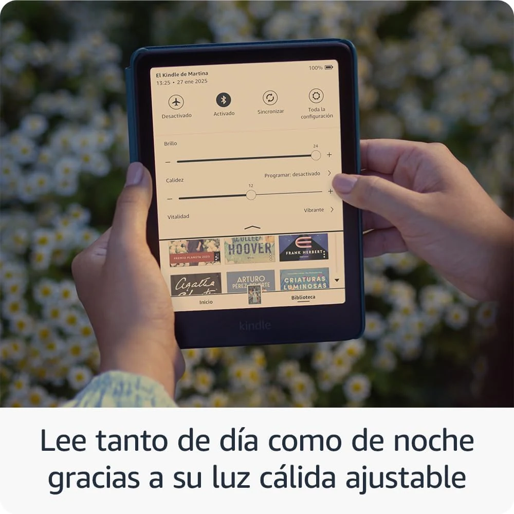 Kindle Colorsoft · 16 GB: luz para día y noche
