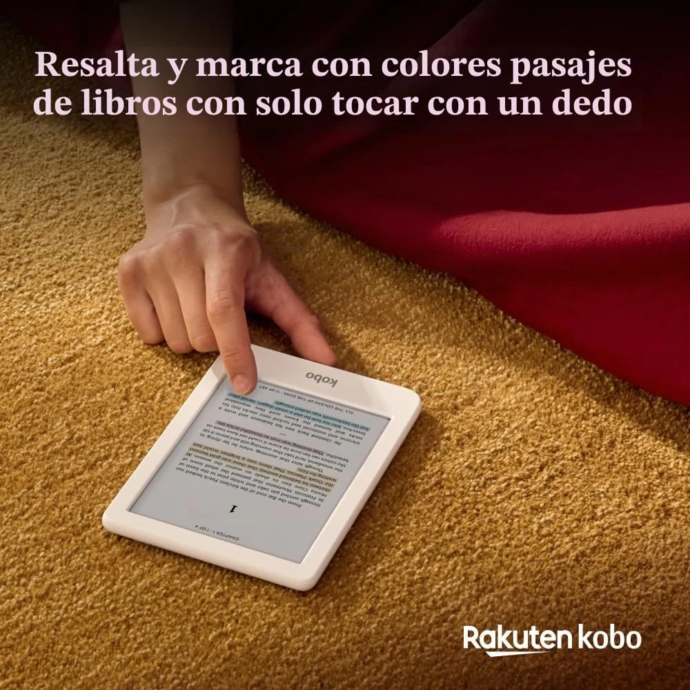 Kobo Clara Colour · 16 GB: resalta en varios colores