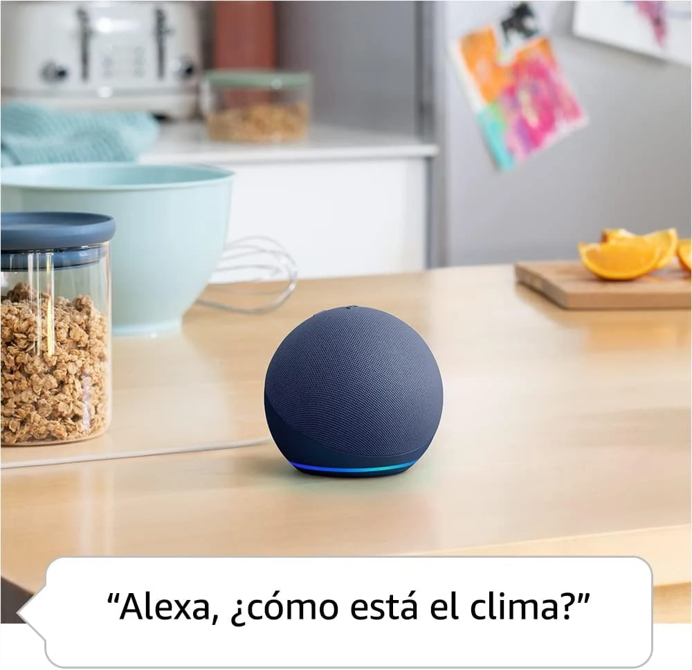 Echo Dot · 5.ª generación: ayuda con solo pedirla