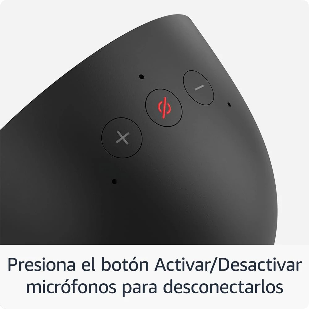 Echo Spot · 2024: privacidad con un botón