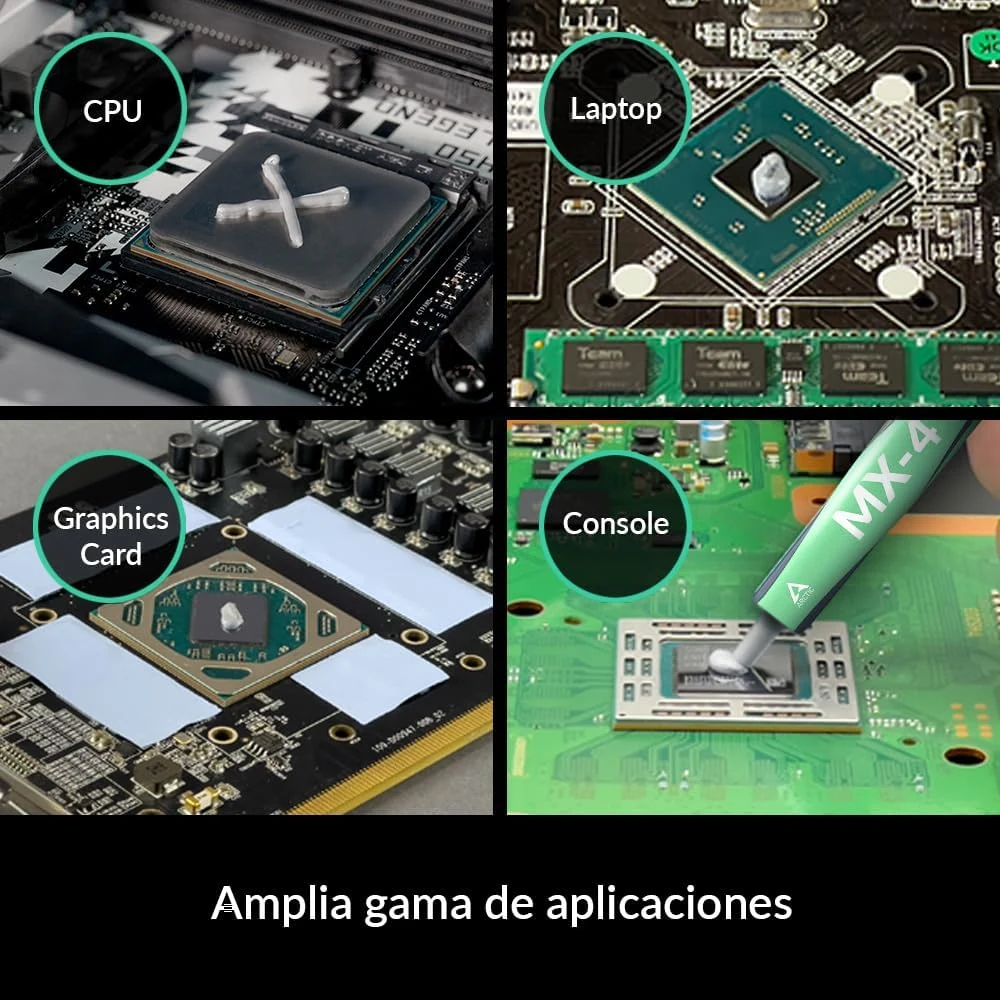 ARCTIC MX-4 · 8 g + espátula: aplicación versátil
