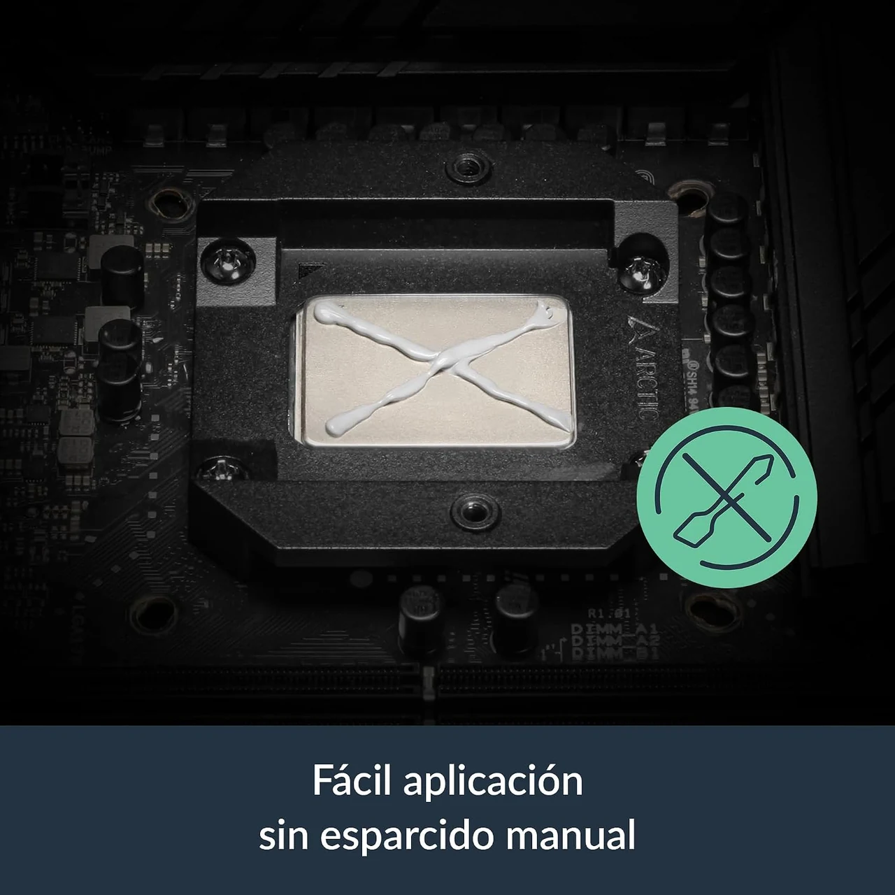 ARCTIC MX-7 · 8 g: aplicación sin espátula